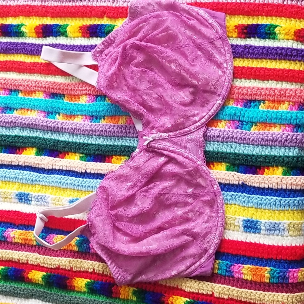 Cacique lace unlined bra